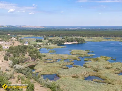 Великолепие голубых озер Днепродзержинска на фото 