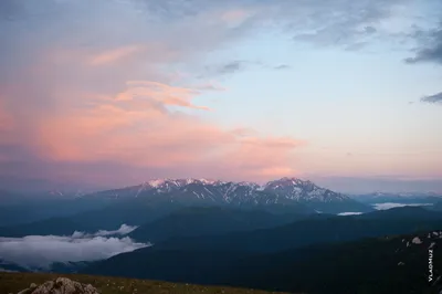 Магические моменты Кавказских гор на фото