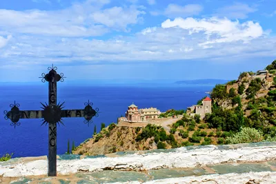 Красивые изображения горы Афон Греция: бесплатно скачать PNG, JPG, WebP