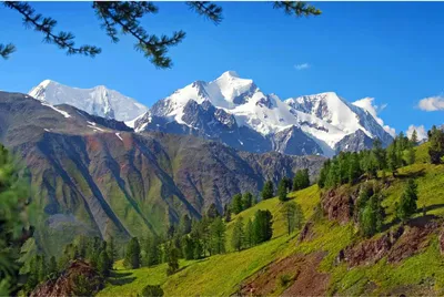История создания фотографий Горы Белуха Алтай