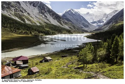 Рисунок Горы Белуха Алтай: вдохновение от альпийских пейзажей