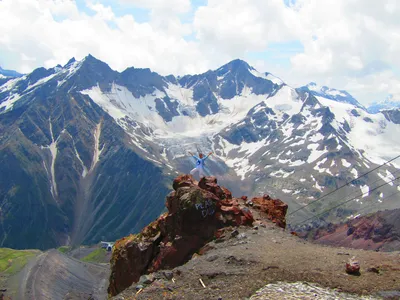 Уникальные снимки горы Эльбрус