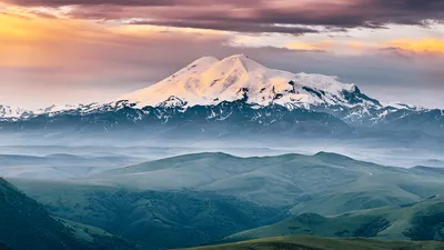 Бесплатные обои с изображением горы Эльбрус