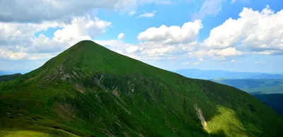 4K фотография горы хомяк в Карпатах