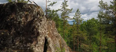 Потрясающий вид на Гору Сампо в фотообъективе