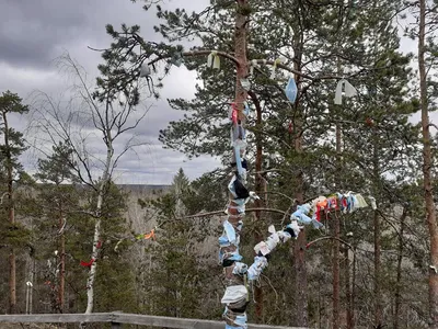 Потрясающие рисунки горы Сампо в арт-стиле