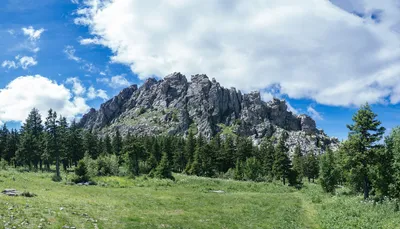 Уникальное HD фото горы Таганай в 4K разрешении.