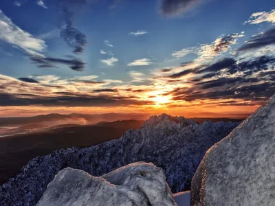 Эпическое фото горы Таганай - одно из самых красивых мест на Земле.
