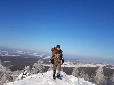 Впечатляющий вид горы Волчиха на фото