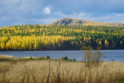 Прекрасный снимок горы Волчиха