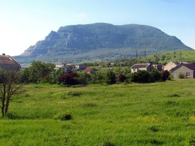 Фото Гора змейка в стиле арт для вашего рабочего стола