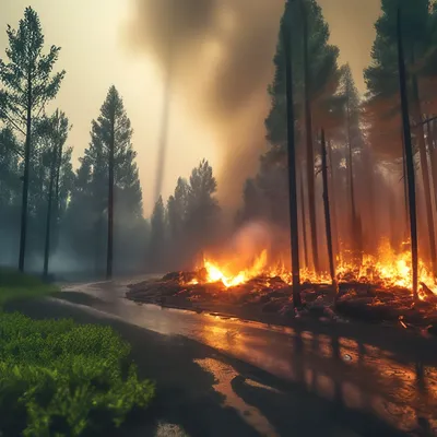 Фотографии Горящего Леса в Отличном Качестве: Скачать Бесплатно