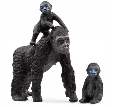 Фото на айфон: гориллы и яйца в стиле арт.