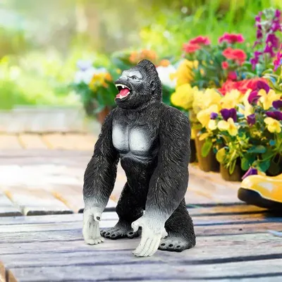 Фотка горилл в 4K качестве: подробные изображения яиц.