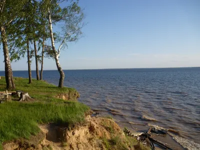 Фото Горьковского моря в прекрасном солнечном свете