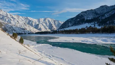 Изумительные зимние виды Горного Алтая: WebP изображения для быстрой загрузки
