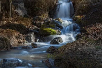 Фото водопада в хорошем качестве