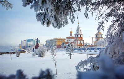 Зимний Иркутск: Фото различных размеров