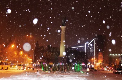 Белые мгновения: Зимние фото городских улиц Сочи