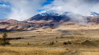 Изумительные горные пейзажи Алтайского хребта: 4K фото.