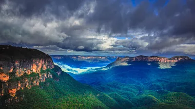 Неповторимая красота австралийских гор в одном фото