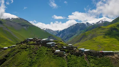 Величественные горы Азербайджана: прекрасная панорама в фото