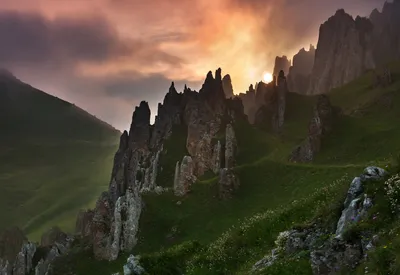 Фантастические фотографии Горы Чечни - выберите свой формат изображения