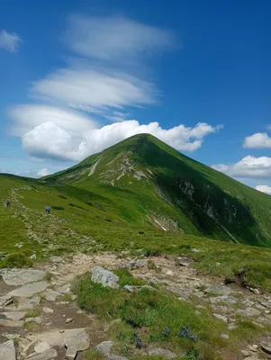 Фотография горы Говерла на iPhone в Full HD