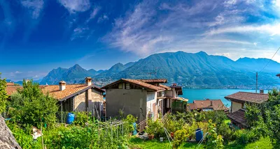 Изображения прекрасных гор Италии