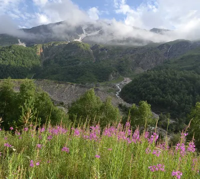 Изумительные панорамные фото гор Кабардино-Балкарии