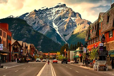 Величественные вершины: Красота гор Канады на фото