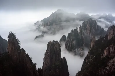 Фото природы Гор Хуаншань: скачать бесплатно в высоком качестве