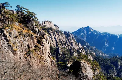 Потрясающие виды Гор Хуаншань: скачайте в формате PNG
