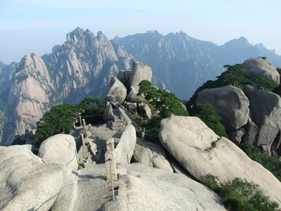Прекрасные Горы хуаншань в объективе профессионалов