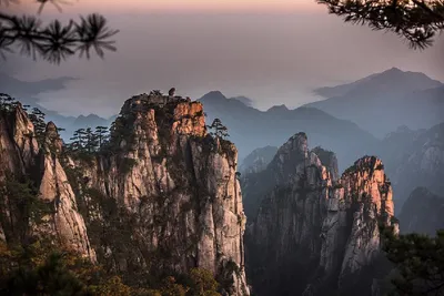 Фото горы Хуаншань в HD качестве