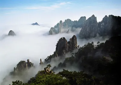 Горы Хуаншань: красивые фото в HD качестве
