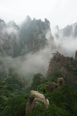 Фотк горы Хуаншань для скачивания бесплатно