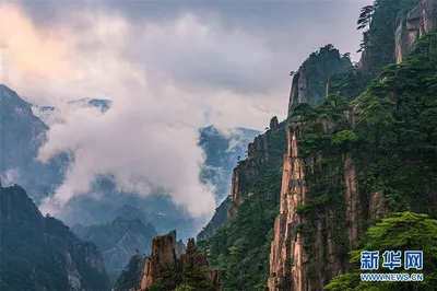 Удивительное фото Хуаншань в Full HD: природное великолепие в высоком разрешении