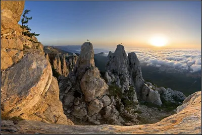Завораживающий дух пейзаж: фотографии крымских горных вершин