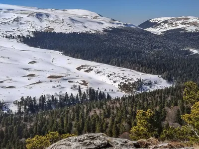 Великолепная природа Гор лаго наки на фото идет в руки