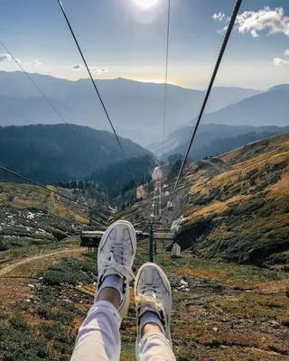 Фото гор в летнем пейзаже