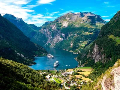 Уникальные снимки гор Норвегии: скачать бесплатно