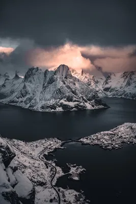 Картинка гор норвегии