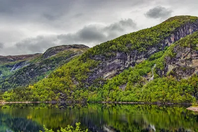 4K фото гор норвегии