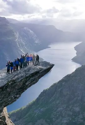2024 год: фото гор норвегии