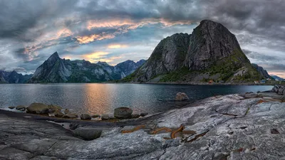 Изображение величественных норвежских гор