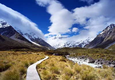 Очаровательные фото гор новой зеландии: выберите формат JPG или WebP
