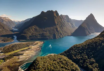 Бесплатное скачивание фото с величественными горами новой зеландии в HD качестве