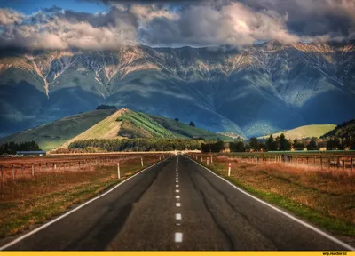 Исследуйте величие горных вершин Новой Зеландии на фото