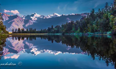 Искусство природы: впечатляющие фотографии гор Новой Зеландии